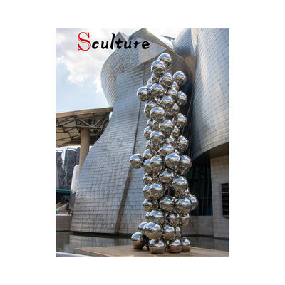 Casting Stainless Steel Sculpture for Indoor/Outdoor Decoration Polished and Long-Lasting Design