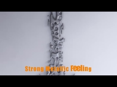 Gương Kết thúc Thác nước Bức tường Điêu khắc Trang trí Khách sạn Abstrt